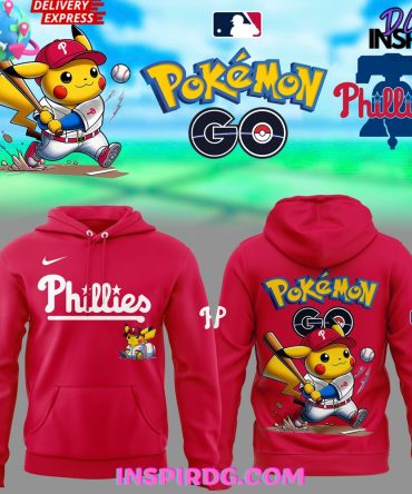 Philadelphia Phillies Pokémon Go Limited All Over Print Hoodie, 3D Hoodie