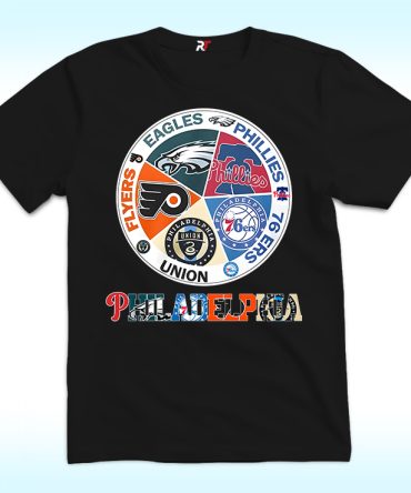 Philadelphia Teams Flyers Eagles Phillies 76 Ers Union Shirt