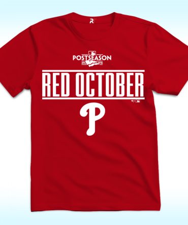Phillies Red October Shirt 2025