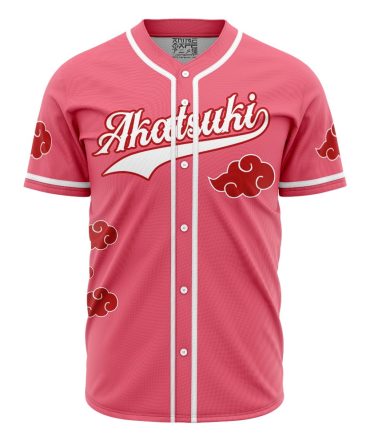 Pink Akatsuki Uchiha Shippuden Baseball Jersey