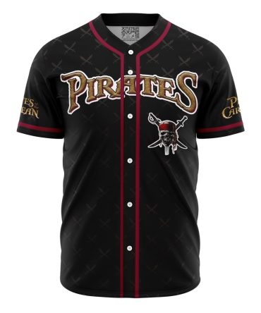 Sparrow Pirates Of The Caribbean V2 Baseball Jersey