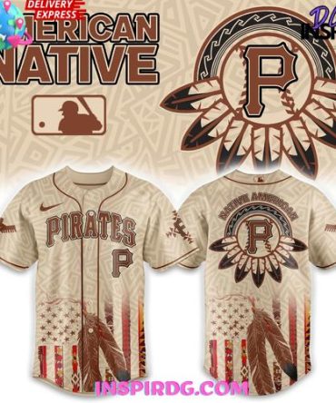 Pittsburgh Pirates Native American Heritage Honor 2025 Edition Baseball Jersey