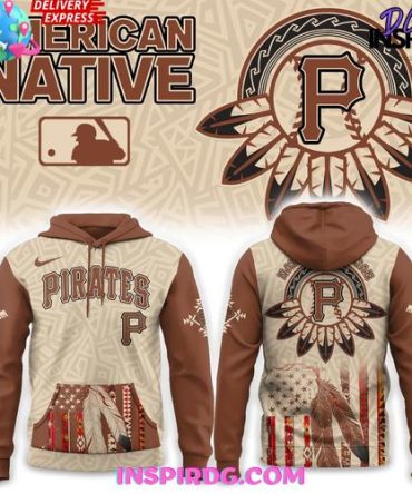 Pittsburgh Pirates Native American Heritage Honor 2025 Edition All Over Print Hoodie