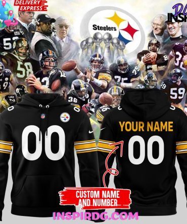 Pittsburgh Steelers 2024 Custom Hoodie