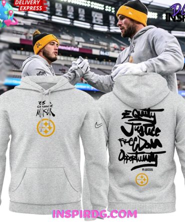 Pittsburgh Steelers Be A Change Maker Edition All Over Print Hoodie, 3D Hoodie
