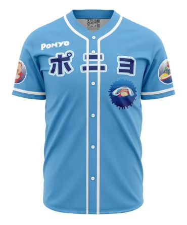Ponyo Studio Ghibli Baseball Jersey