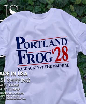 Portland Frog '28 Rage Against The Machine Shirt