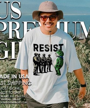 Portland Frog Resist Protest Anti Trump Shirt