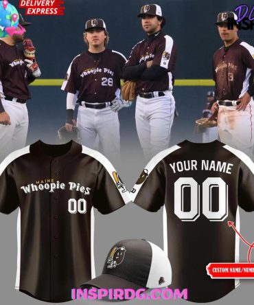 Portland Sea Dogs X Maine Whoopie Pies Special Baseball Jersey