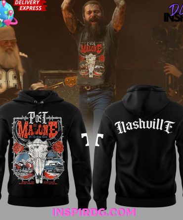 Post Malone Nashville Tour 2024 Limited Hoodie