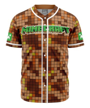 Power Minecraft Baseball Jersey