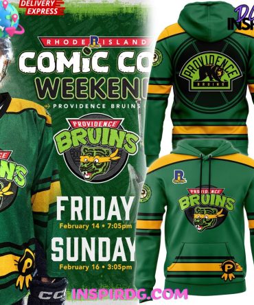 Providence Bruins Comic Con Weekend Limited Edition All Over Print Hoodie, 3D Hoodie