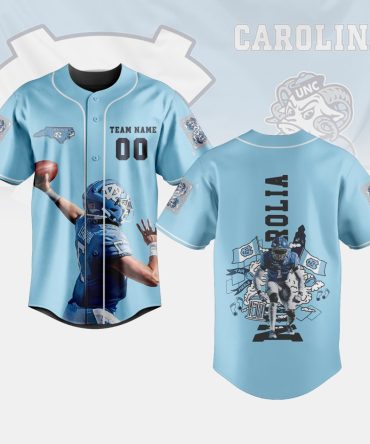 Custom Carolina Football Jersey – Personalized Team Name & Number – Limited Edition