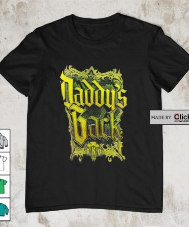 Randy Orton Snakeskin Daddy'S Back Wwe Shirt