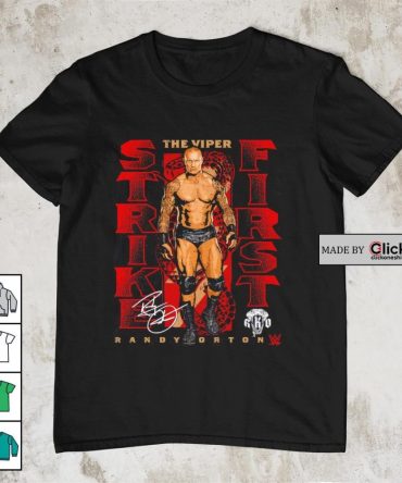 Randy Orton The Viper Strike First Signature Wwe Retro Shirt