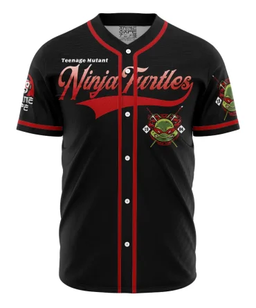 Raphael Teenage Mutant Ninja Turtles Baseball Jersey