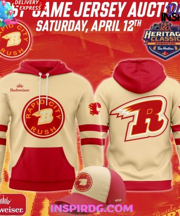 Rapid City Rush Heritage Classic 2025 All Over Print Hoodie