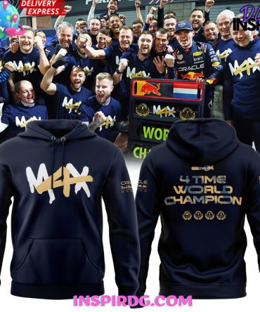 Red Bull Racing World Champion Winner Max Verstappen 2024 Hoodie