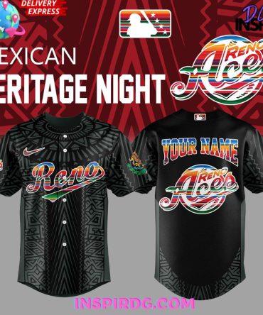 Reno Aces Mexican Heritage Night 2025 Baseball Jersey