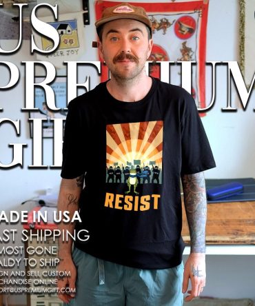 Resist Portland Frog Anti Trump Anti Fascism Shirt