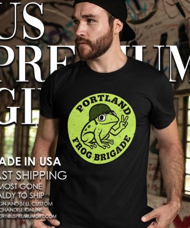 Resist Portland Frog Brigade I Stand With Frog Shirt