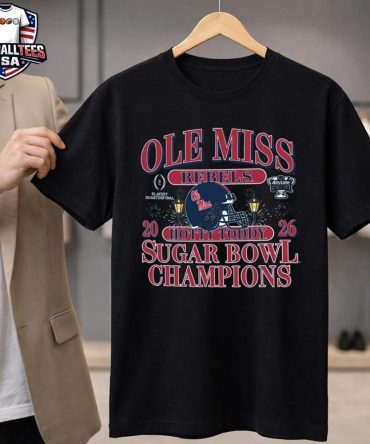 Retro Brand Ole Miss Allstate Sugar Bowl Champions Unisex Shirt