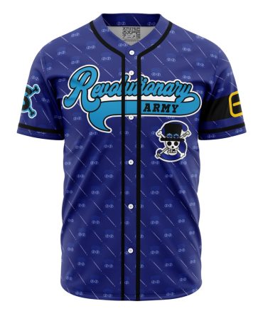 Revolutionary Army Sabo One Piece Baseball Jersey