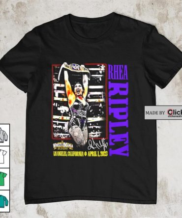 Rhea Ripley Wrestlemania 39 Signature Shirt