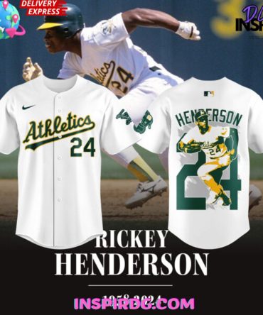 Rickey Henderson Forever 24 Special Baseball Jersey