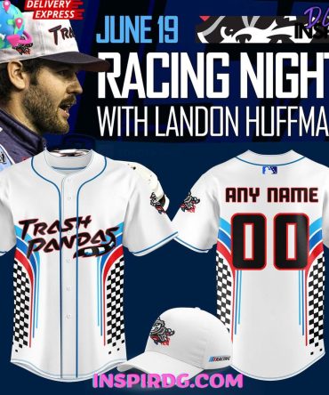 Rocket City Trash Pandas 2025 Racing Night Edition Baseball Jersey