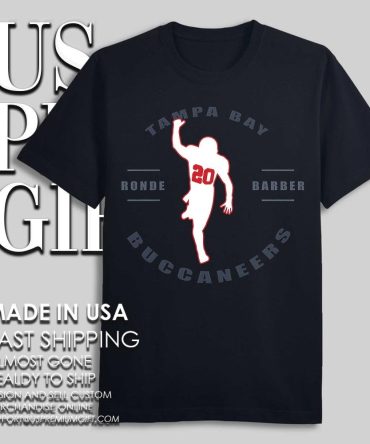 Ronde Barber Tampa Bay Buccaneers Nfl 2025 Silhouette Shirt