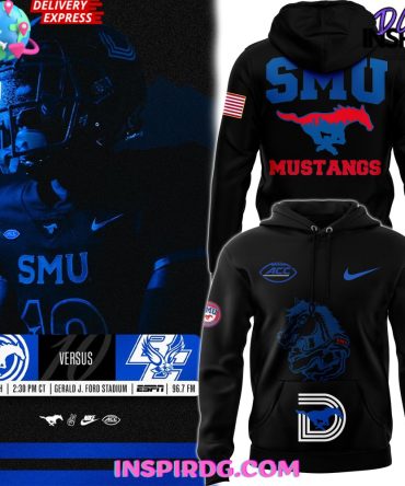 Smu Mustangs Dark Mode Special Hoodie