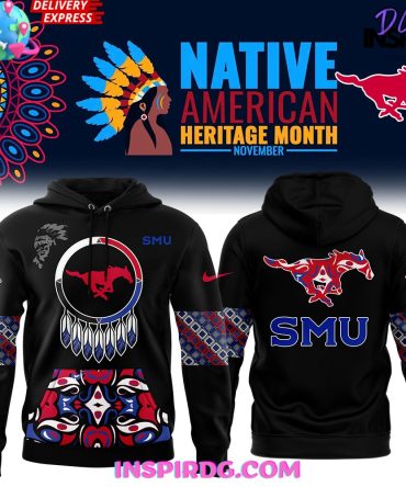Smu Mustangs Native American Heritage Month Special Hoodie