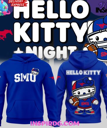 Smu Mustangs X Hello Kitty Night Special Hoodie