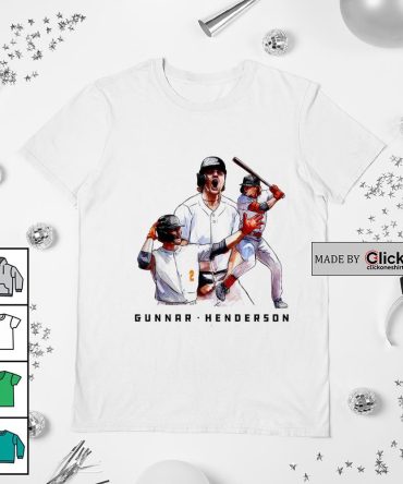 Baltimore Orioles Gunnar Henderson Sketch Shirt