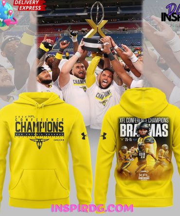 San Antonio Brahmas Xfl Conference Champions 2024 Hoodie