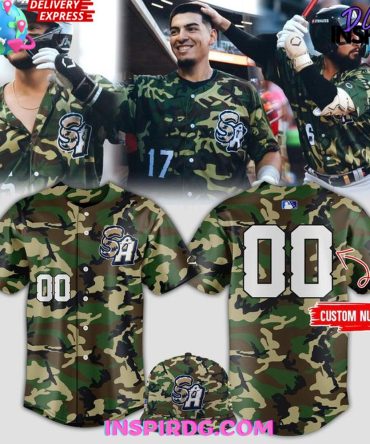 San Antonio Missions Military Appreciation 2025 Camo Jersey