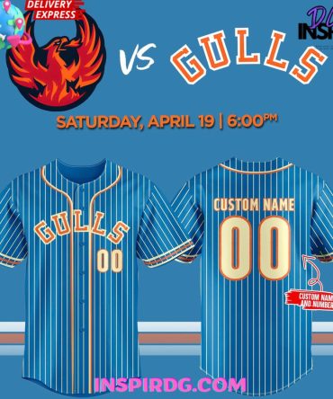 San Diego Gulls Appreciation Night 2025 Baseball Jersey