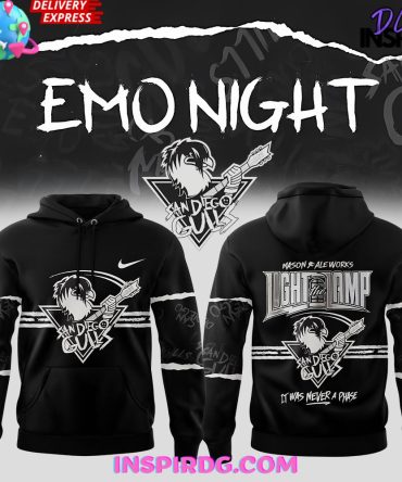 San Diego Gulls Emo Night 2025 All Over Print Hoodie, 3D Hoodie