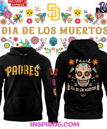 San Diego Padres Dia De Los Muertos 2024 Hoodie