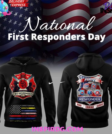 San Diego Padres National First Responder Special All Over Print Hoodie, 3D Hoodie