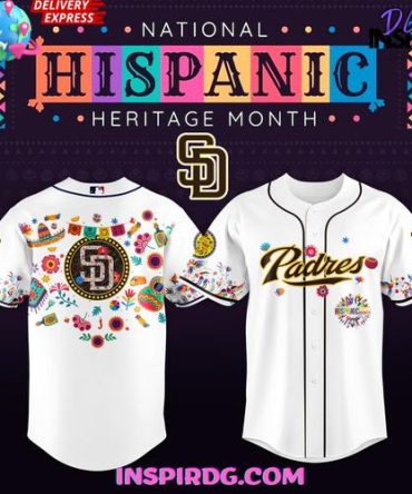 San Diego Padres National Hispanic Heritage Month 2025 Baseball Jersey