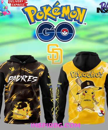 San Diego Padres Pokémon Go Special All Over Print Hoodie, 3D Hoodie