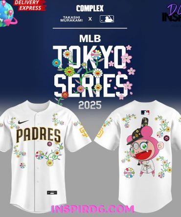 San Diego Padres Takashi Murakami X Mlb World Tour Tokyo Series 2025 Jersey