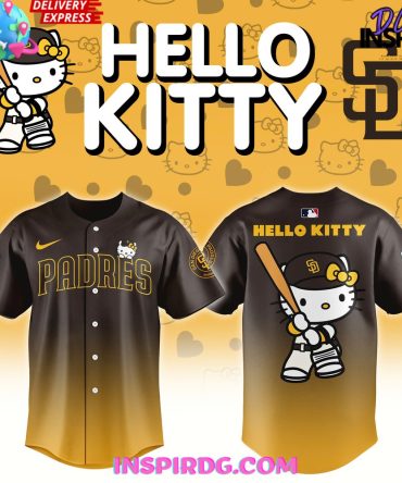 San Diego Padres X Hello Kitty Night 2025 Baseball Jersey