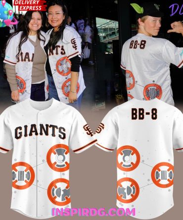 San Francisco Giants 2025 X Star Wars Bb-8 Special Baseball Jersey