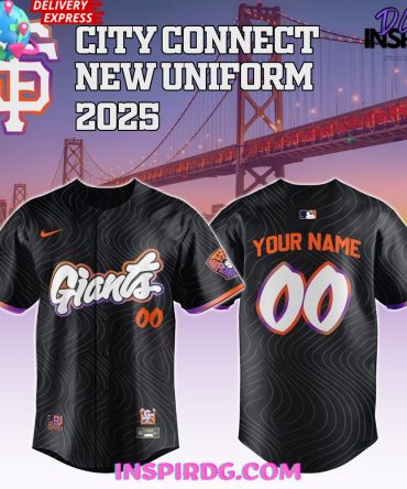 San Francisco Giants City Connect New Uniform 2025 Baseball Jersey