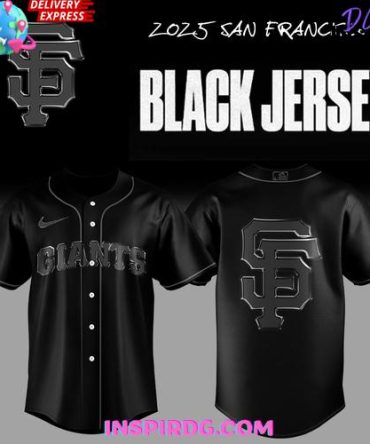 San Francisco Giants Shadow City Blackout Baseball Jersey
