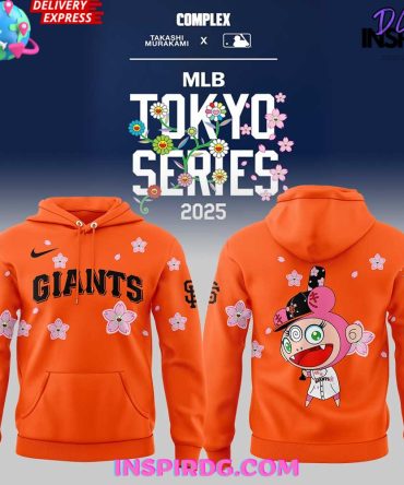 San Francisco Giants Takashi Murakami X Mlb World Tour Tokyo Series 2025 All Over Print Hoodie, 3D Hoodie