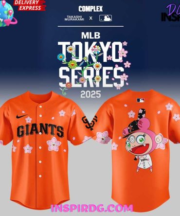 San Francisco Giants Takashi Murakami X Mlb World Tour Tokyo Series 2025 Jersey